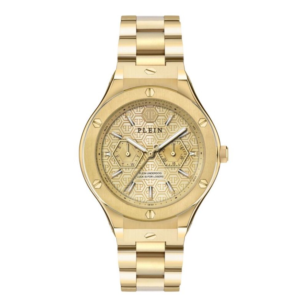 Philipp Plein Plein Underdog Multifunction Bracelet Watch Gold Mens